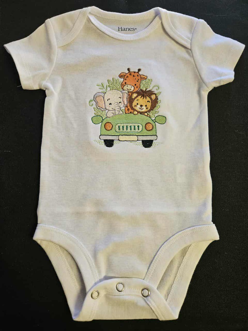 Safari onesies $20 sizes 000 - 2 