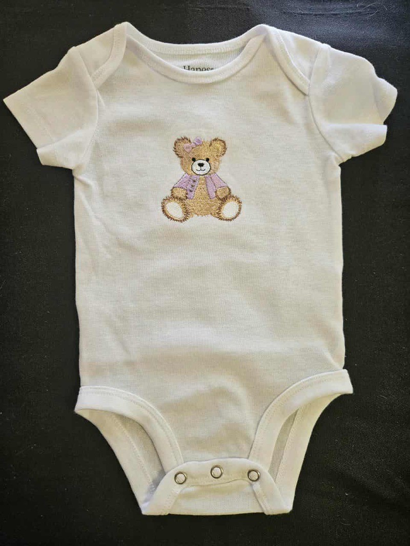 Cardigan teddy onesies $20 sizes 000 - 2 