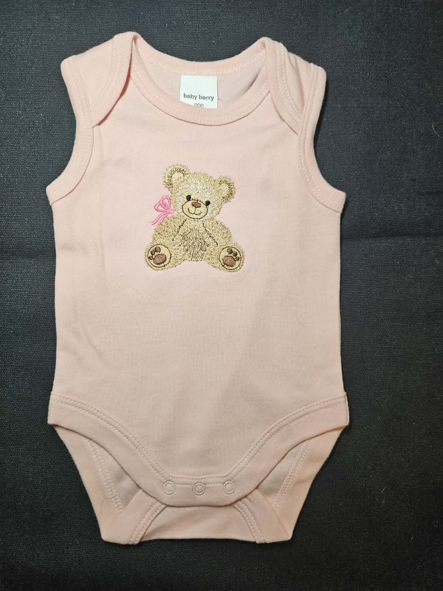 Onesie Bear Ribbon