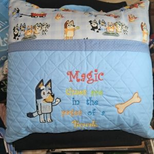 Reading Pillow - Bluey